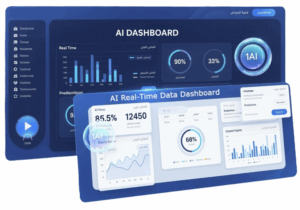 AI platform UI for Oman-based enterprise system